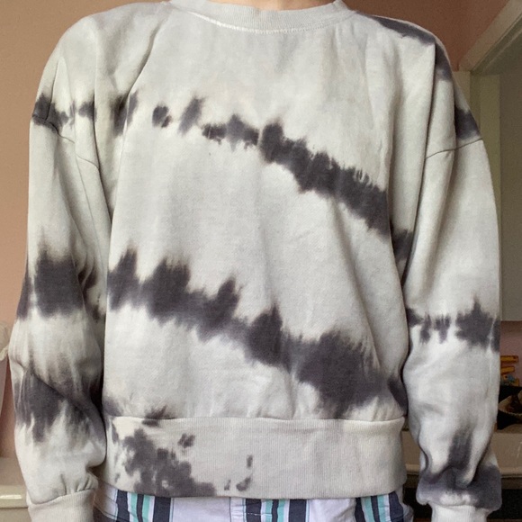 Tie dye crop top crew neck - Picture 4 of 5